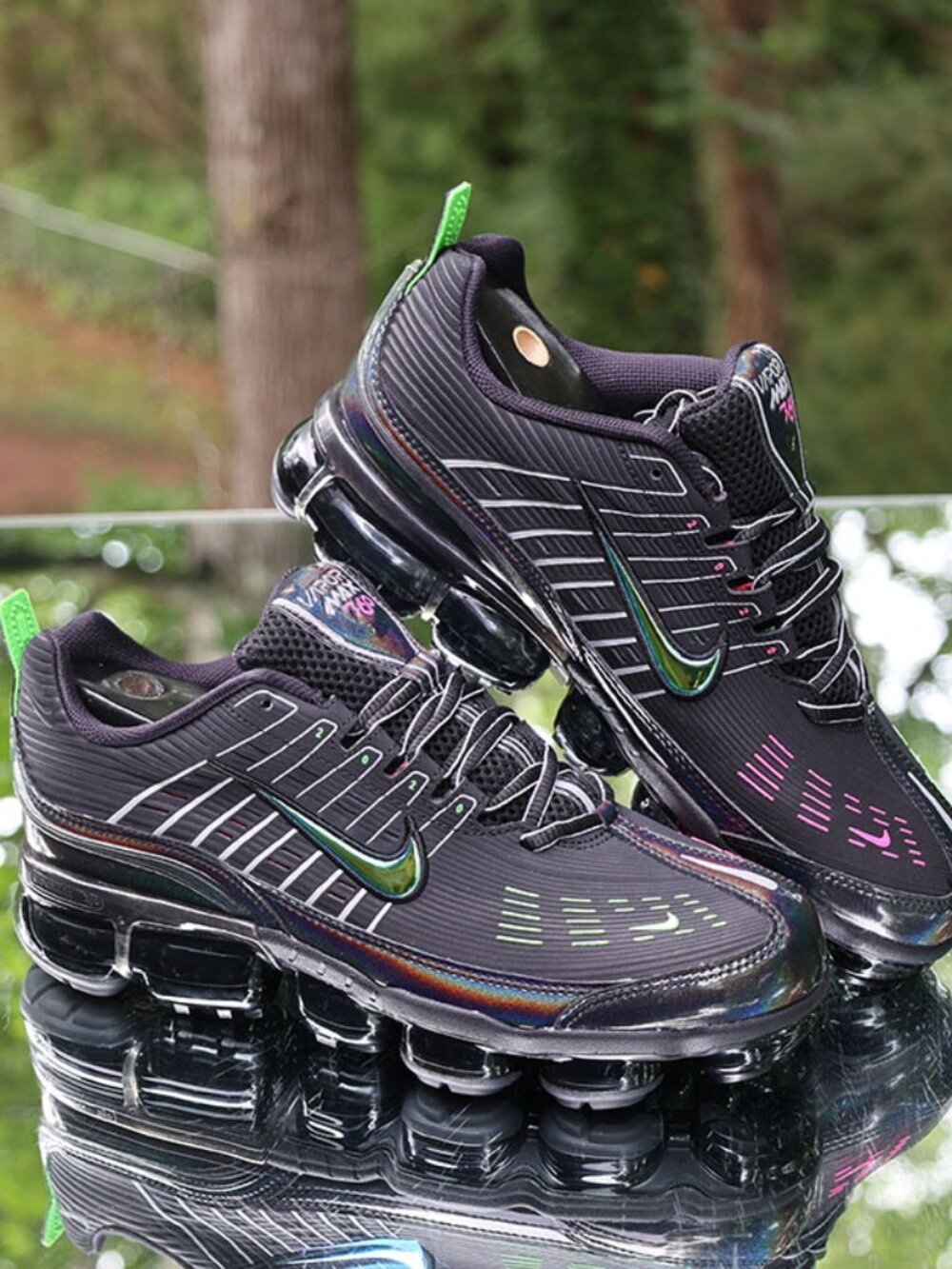 Nike Air VaporMax 360 Black Green - Picture 3 of 14